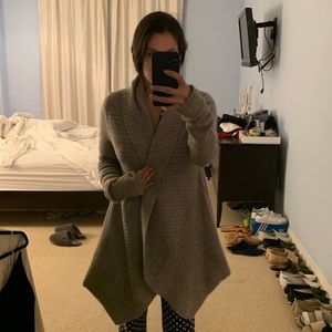 Robert Rodriguez grey chunky sweater